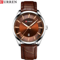 Curren Waterproof Quartz Watch Casual Business Leather Strap 8365 X