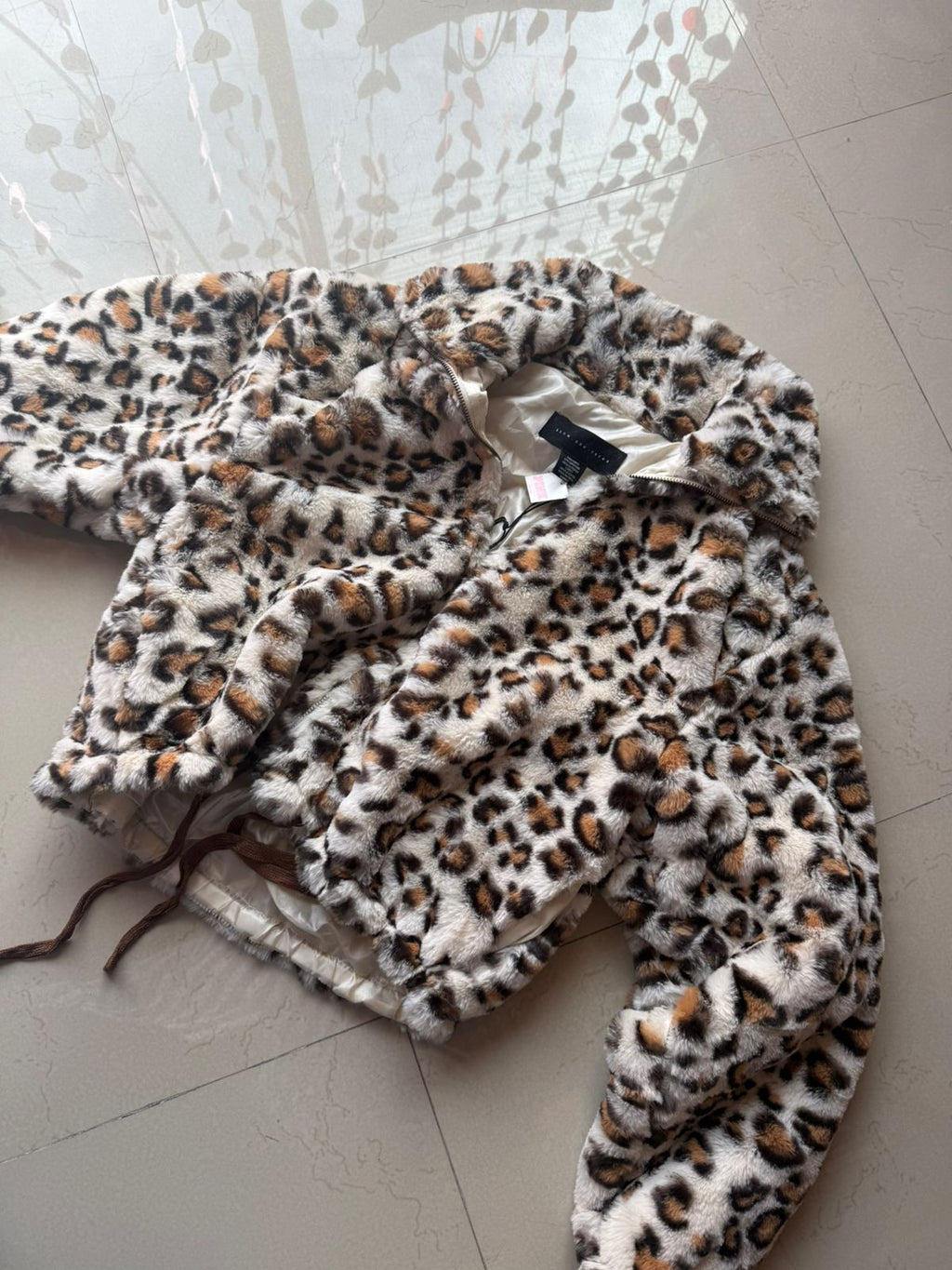 Victoria's secret PINK Know One Cares Animal Print