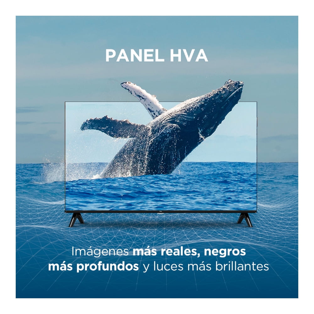 TV TCL Pantalla 40 Pulgadas QLED Smart Google TV 40Q31K