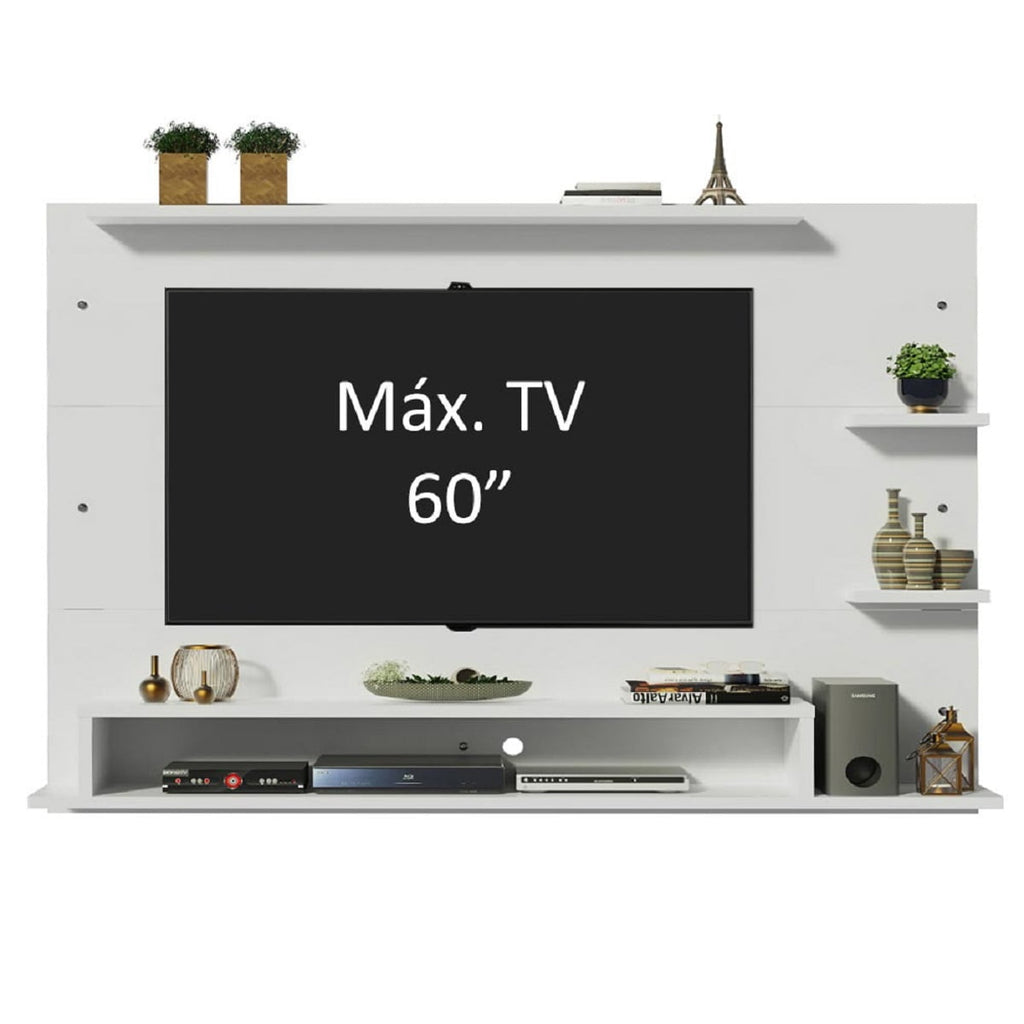 Madesa Alfa TV Entertainment Center for TVs up to 60'' White
