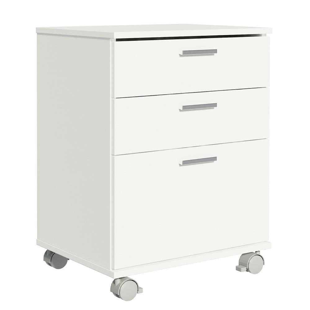 Madesa 3-Drawer Office Organizer with Wheels