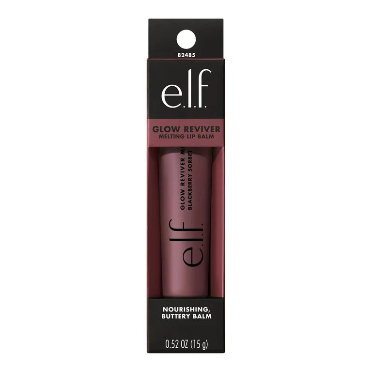 ELF Glow Reviver Melting Lip Balm Blackberry Sorbet