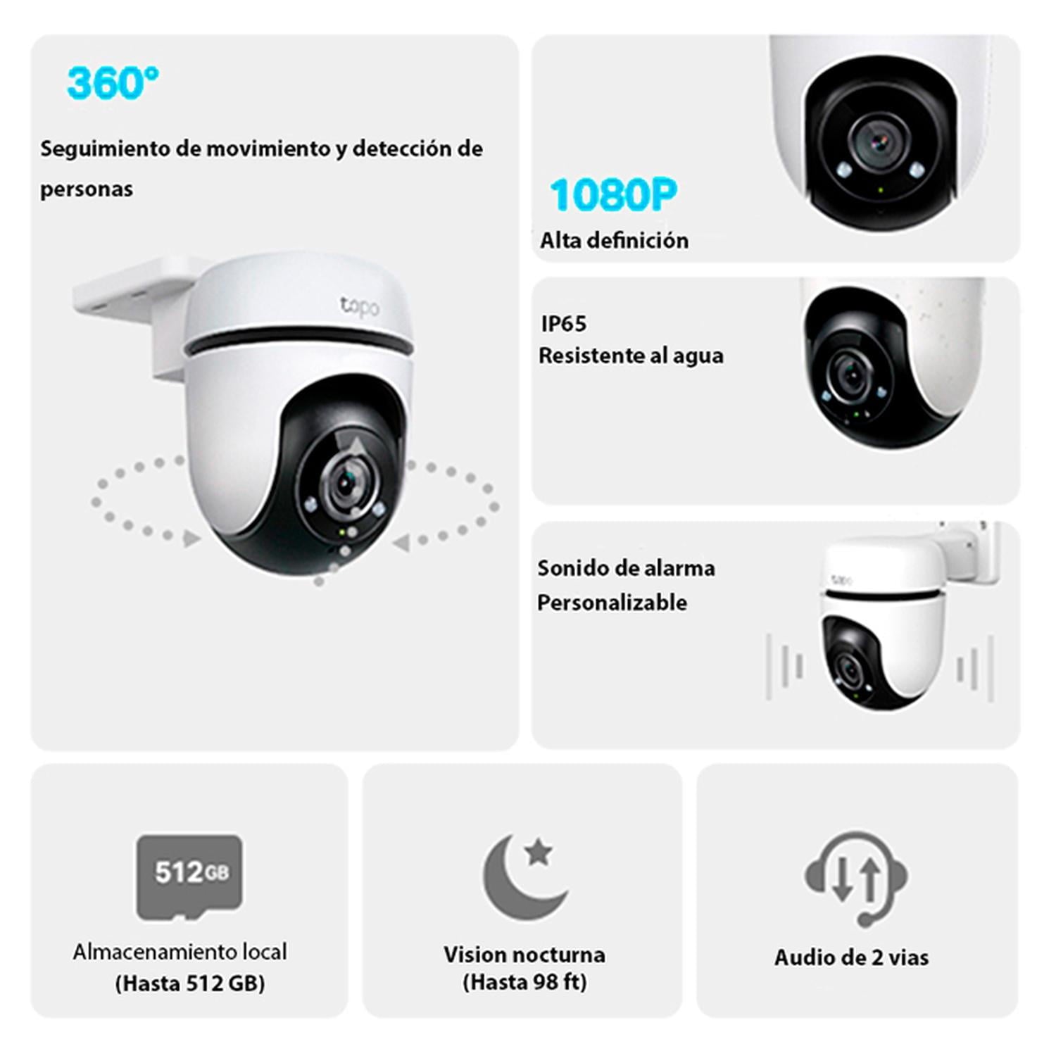 TP-LINK TAPO C500 Outdoor Full HD WiFi Surveillance Camera with 360° Rotation