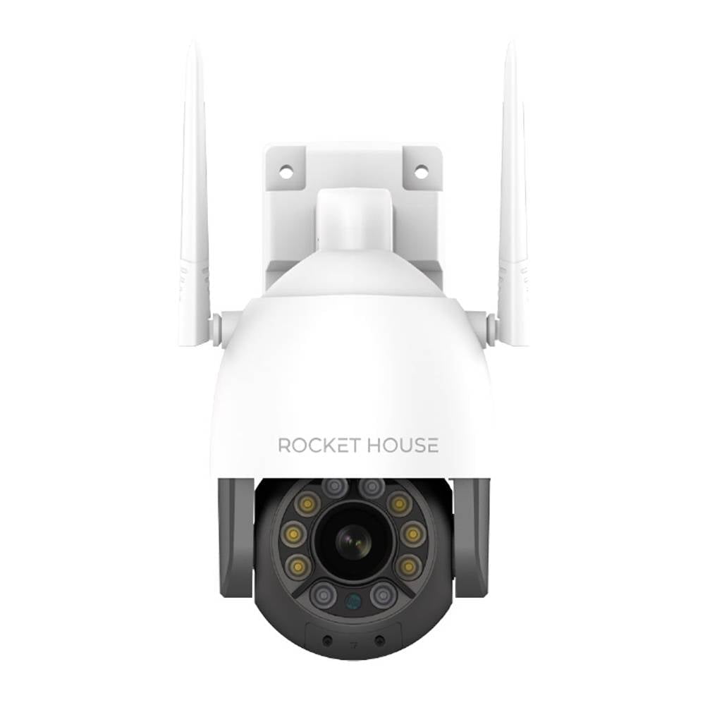 Rocket House Smart Outdoor Security Camera White Eagle