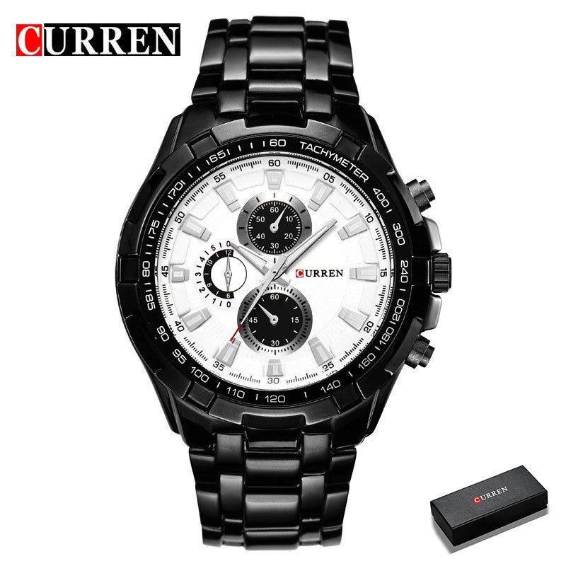 Curren Men's Watches Top Luxury Brand Fashion Casual Quartz Sports 8023 S
