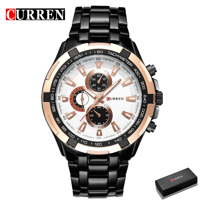 Curren Men's Watches Top Luxury Brand Fashion Casual Quartz Sports 8023 S