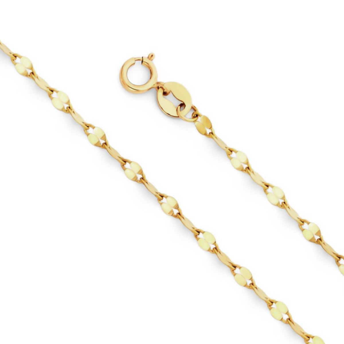 14k Gold National Medal Necklace of the Virgin Mary's Face