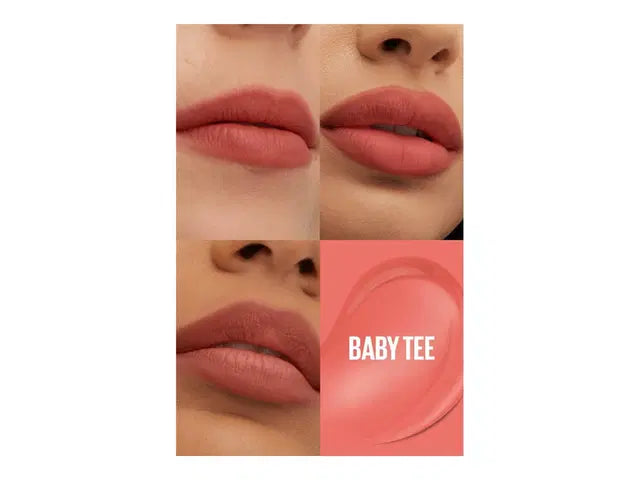 Maybelline Super Stay Teddy Tint Long Lasting Matte Lip Tint 25 Baby Tee