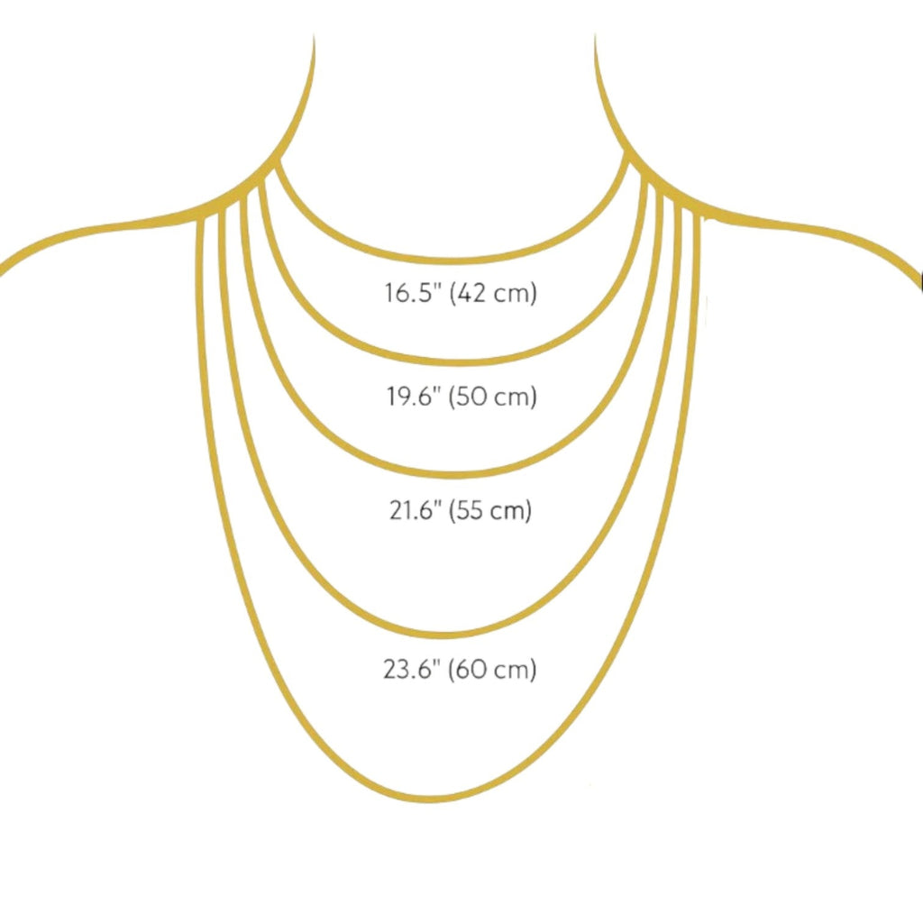 Cadena De Oro De 10k Rolo De 55 Cm Calibre 0.7mm
