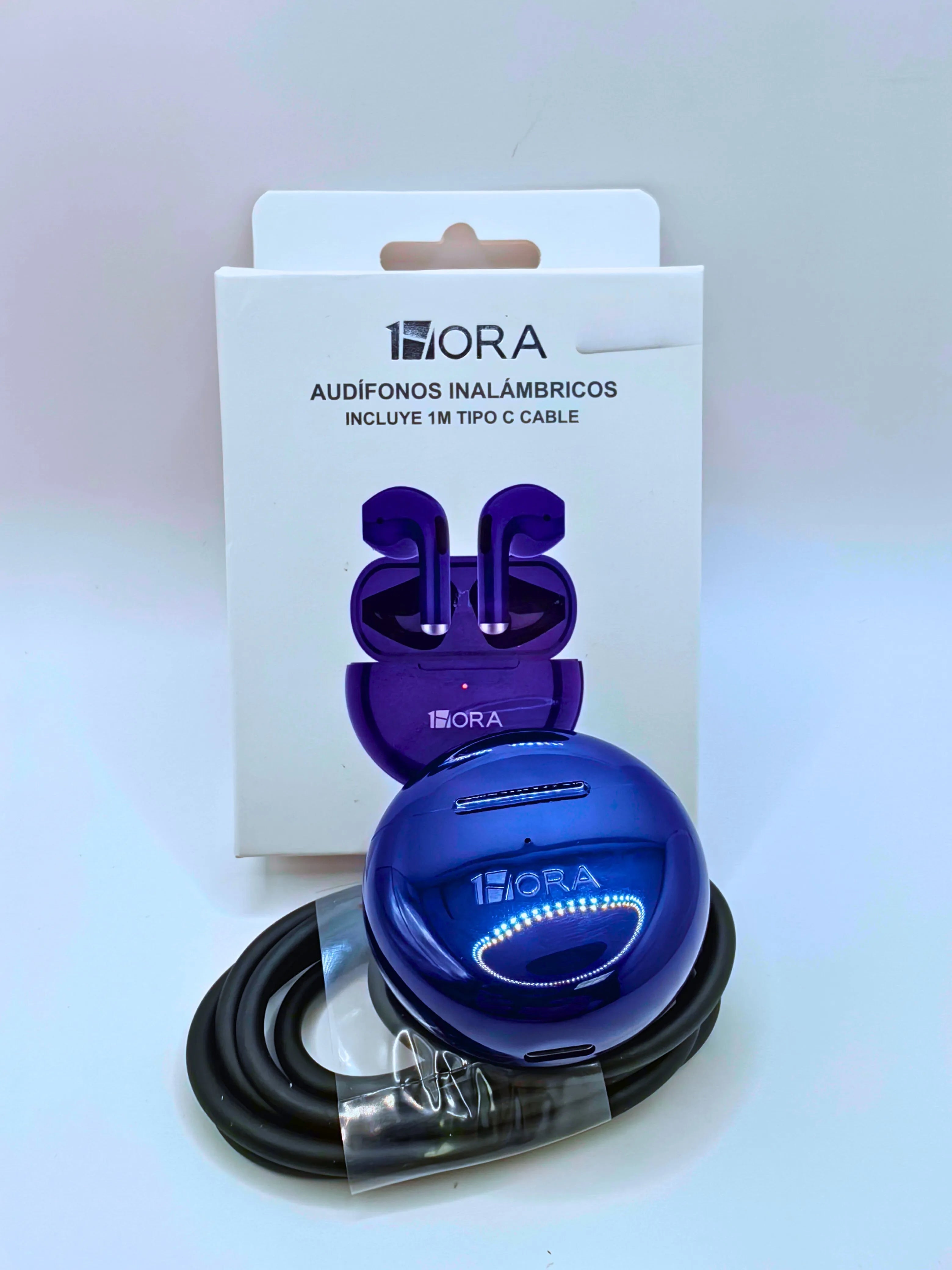 AUT119 - Portable Wireless Headphones, Various Colors, 1 Hour