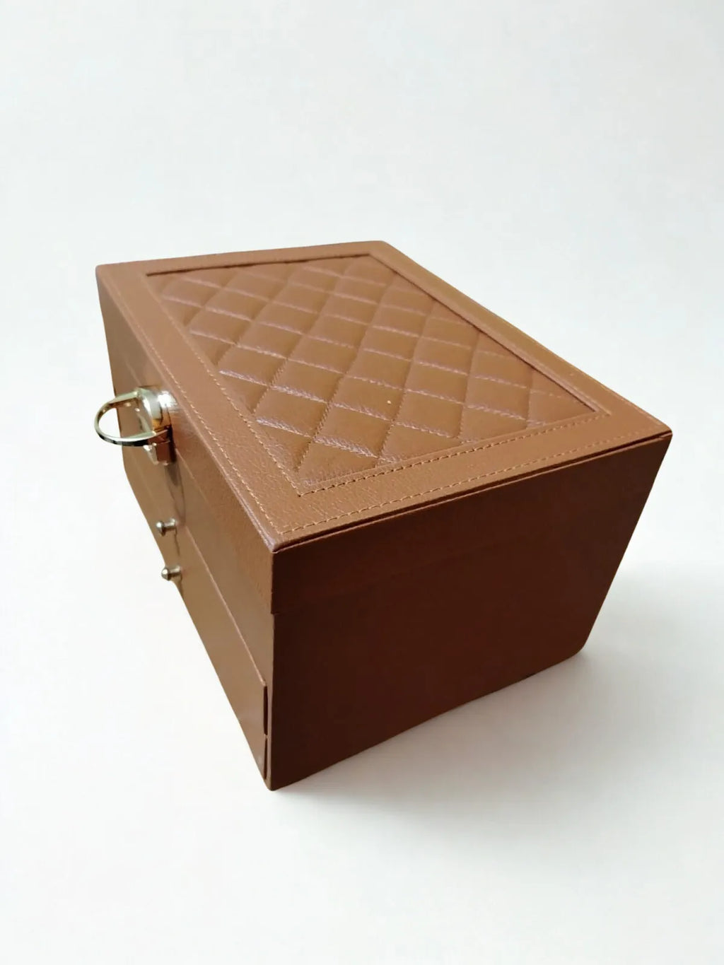 Medium Brown Jewelry Box Calenbi