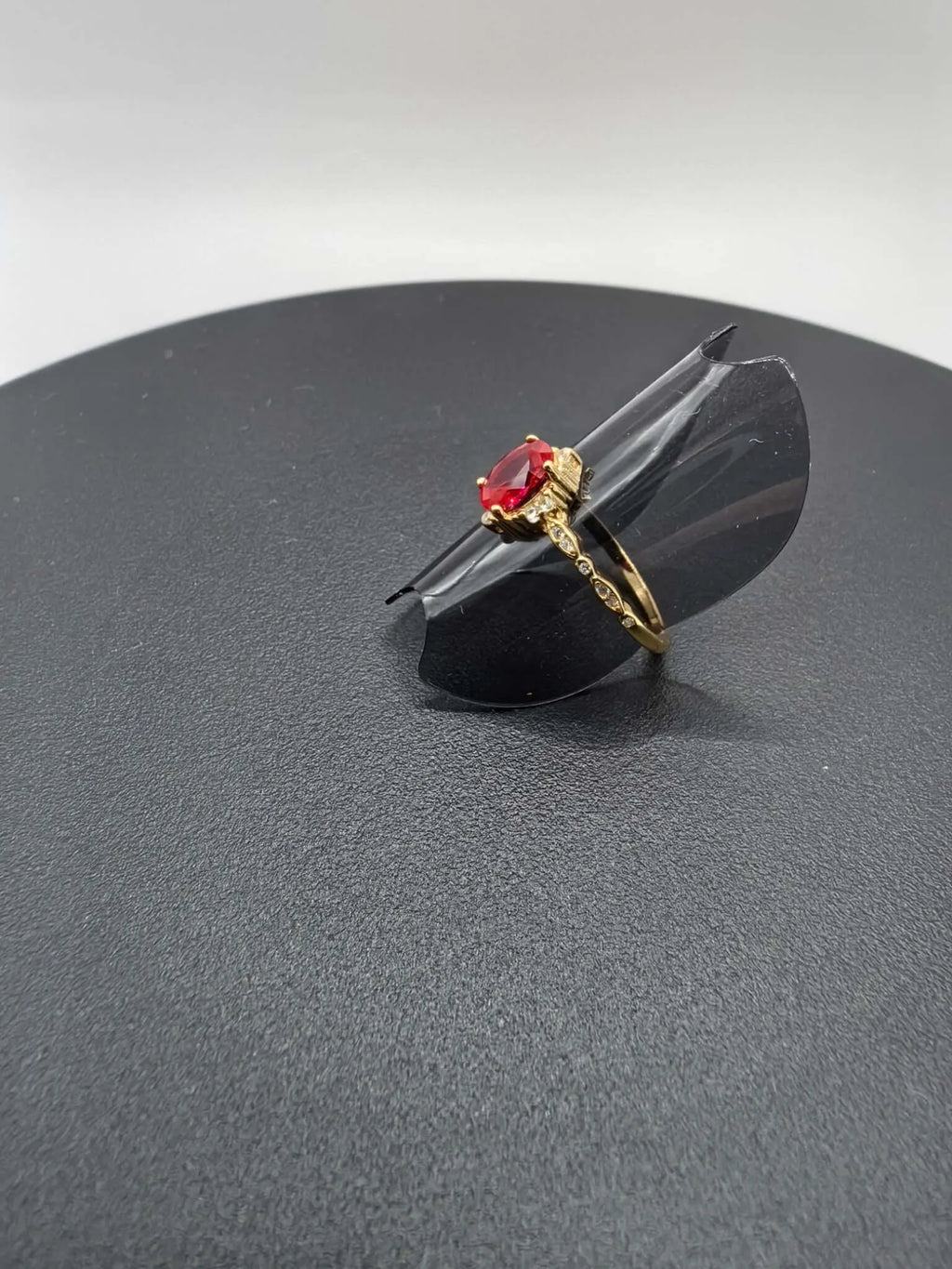 925 Sterling Silver Ring with 10k Gold Plating by Calenbi