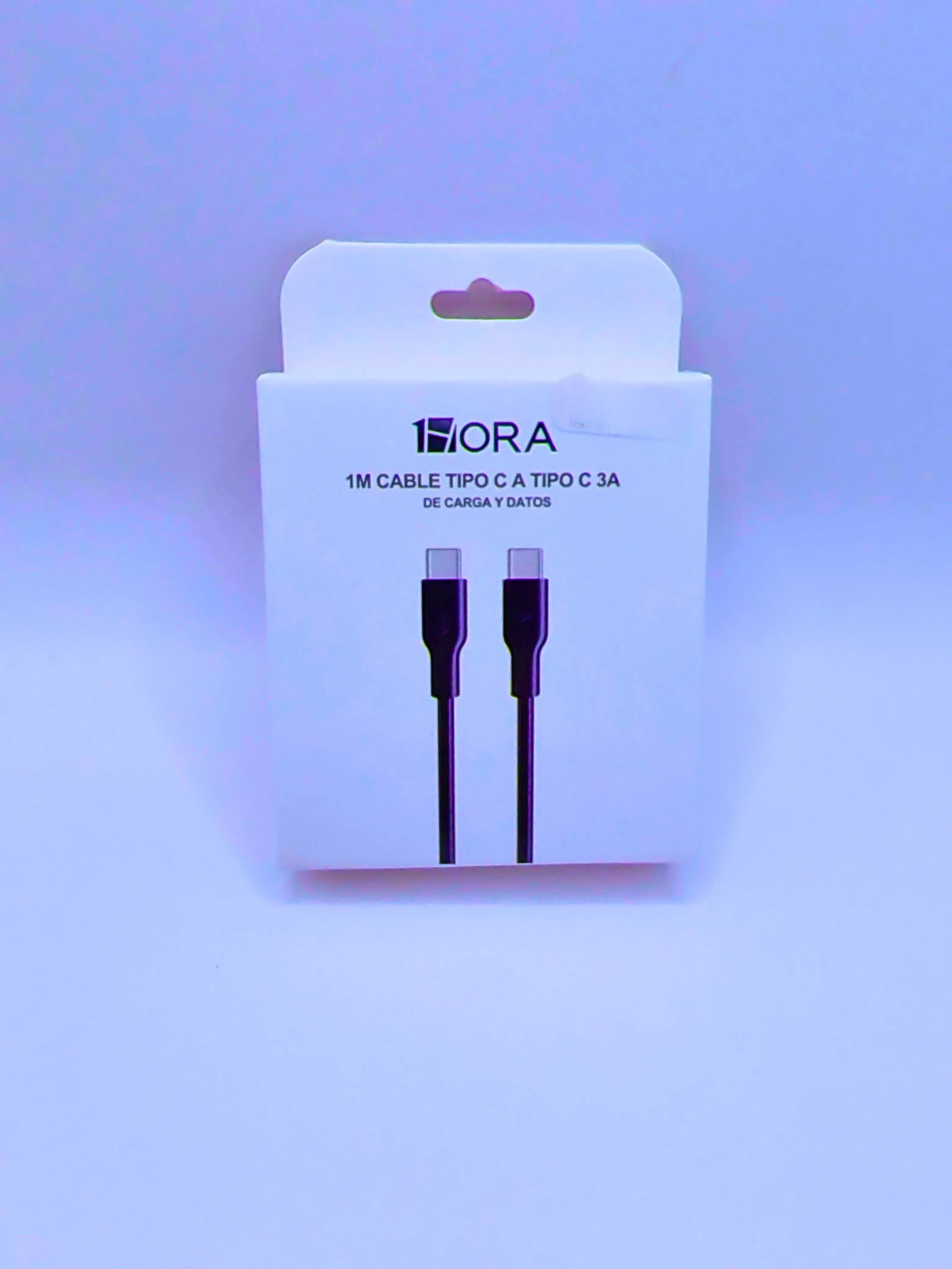 CAB252 - 1M Type "C" Cable 3A Charging and Data 1 Hour