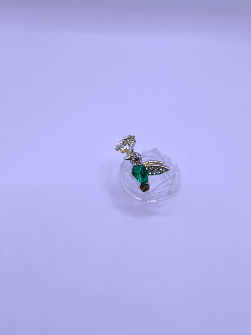 Calenbi Adjustable Hummingbird Zinc Alloy Ring