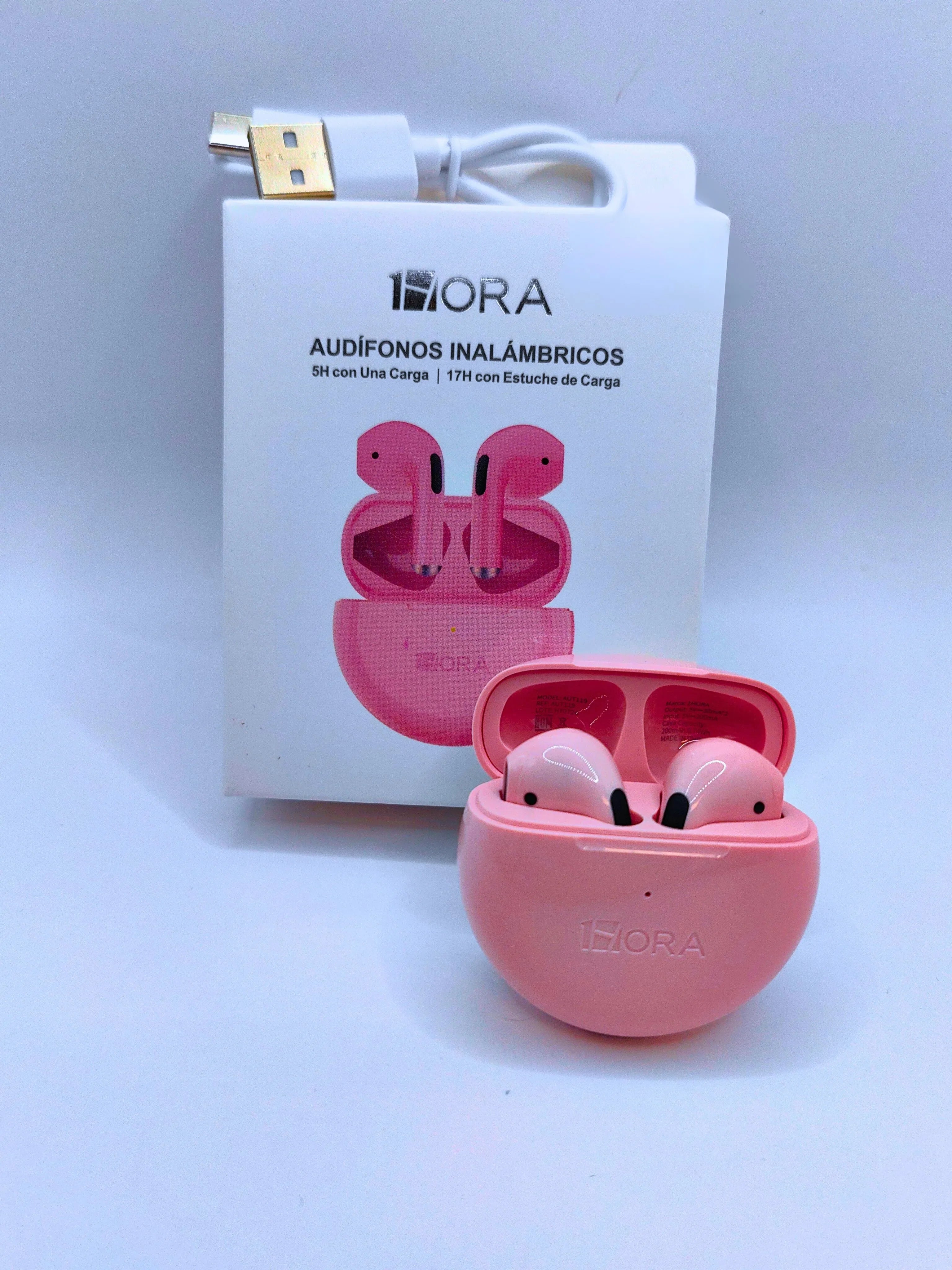 AUT119 - Portable Wireless Headphones, Various Colors, 1 Hour