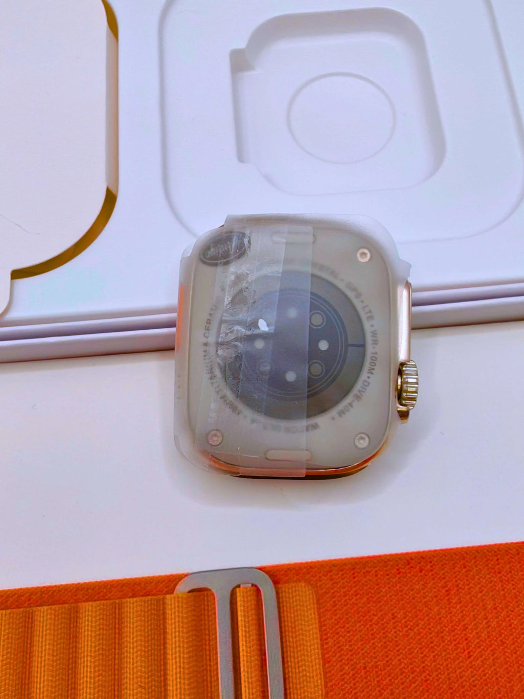 FDV0K96QV1 - OEM Generic Orange Smartwatch