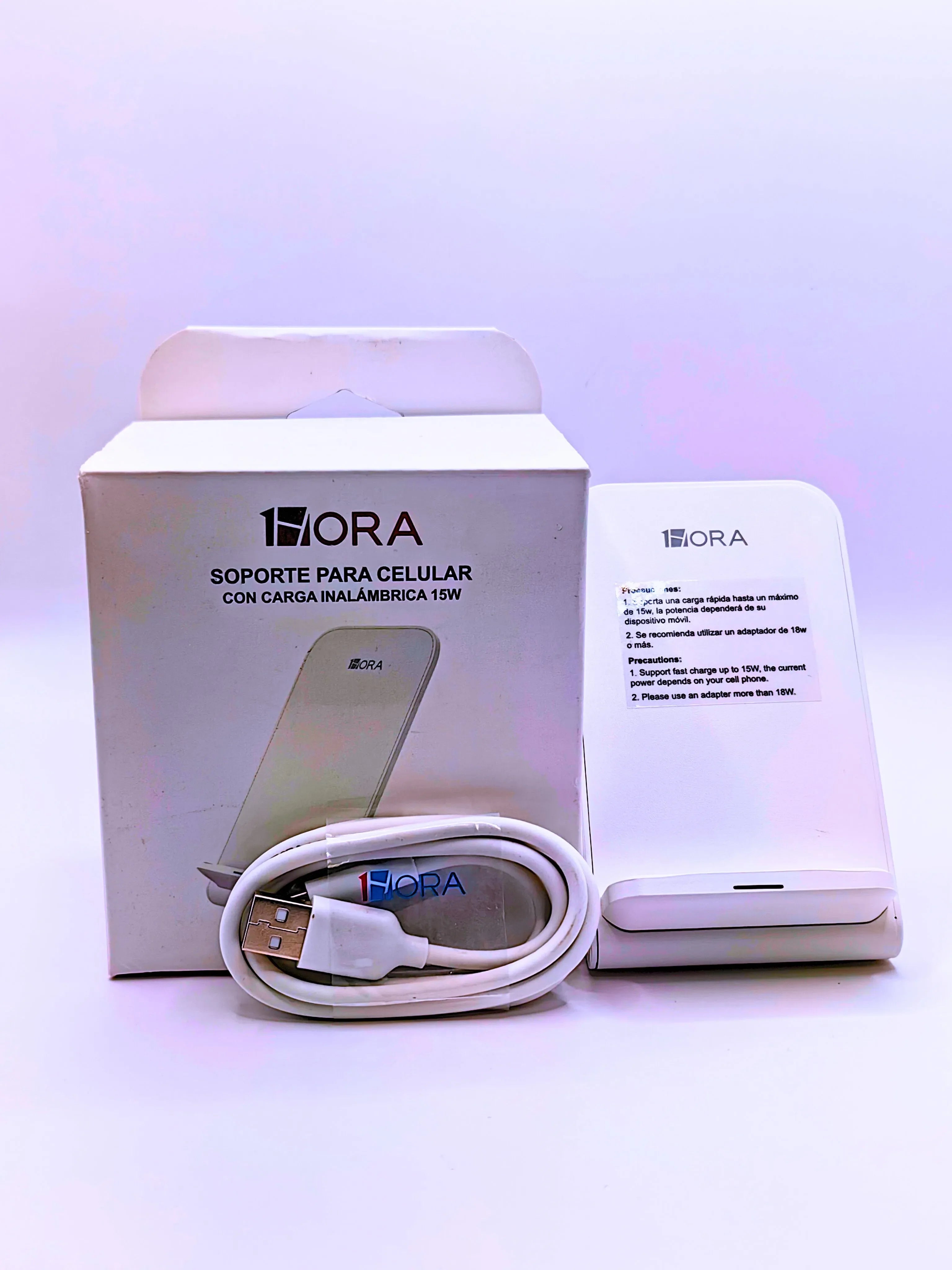 CB157 - Cell Phone Holder with 1 Hour Wireless Charging