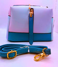 Calenbi Small Shoulder Bag, Multicolor Blue