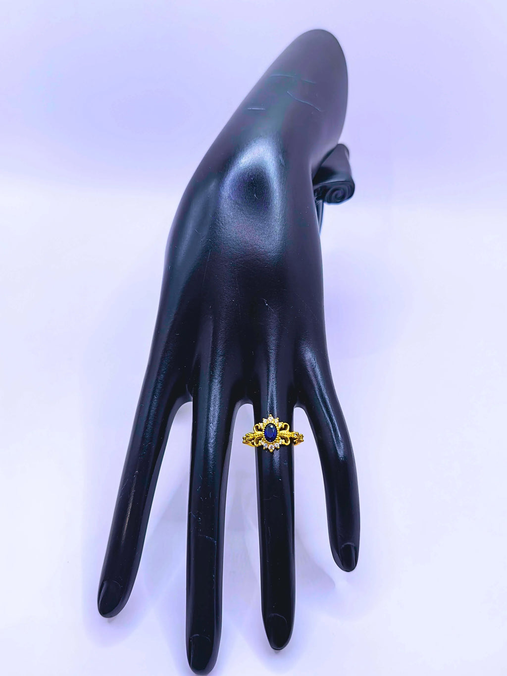 Anillo S925 Ley "Sello Real" Circonita Chapa Oro 12k