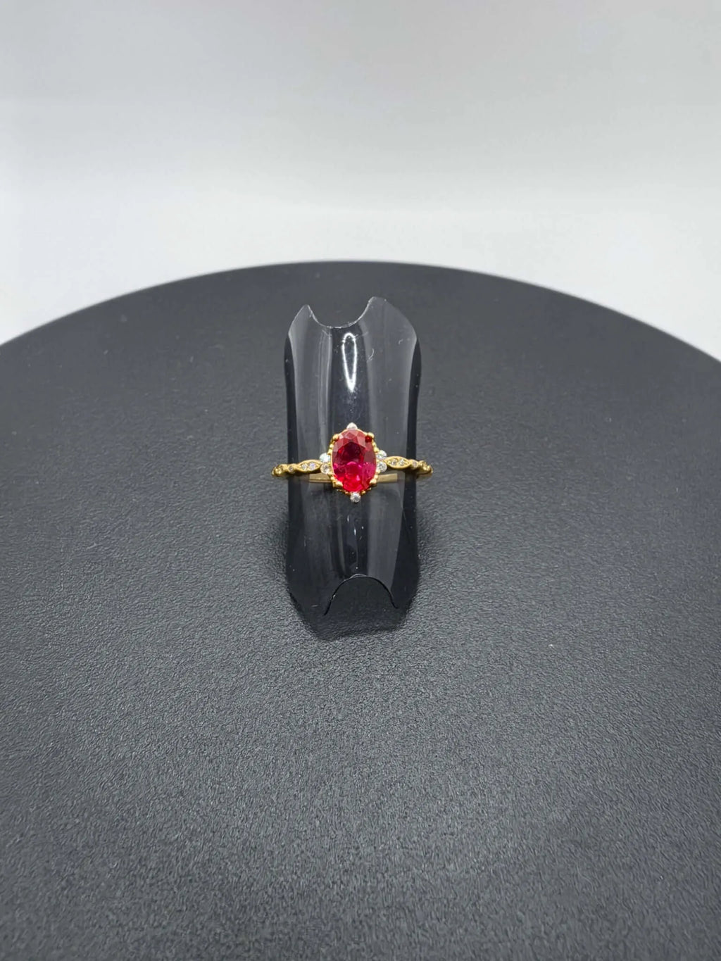 925 Sterling Silver Ring with 10k Gold Plating by Calenbi