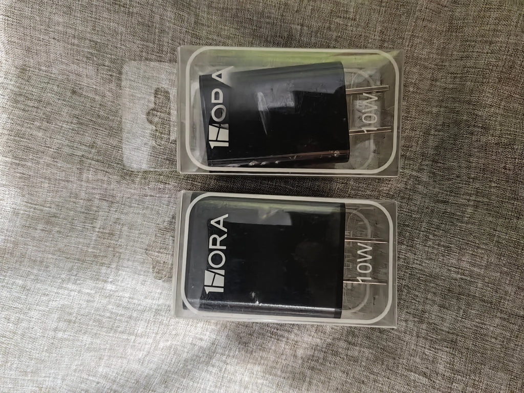 GAR107 - Cargador USB "A" (Solo Cubo) Negro 10W 1HORA