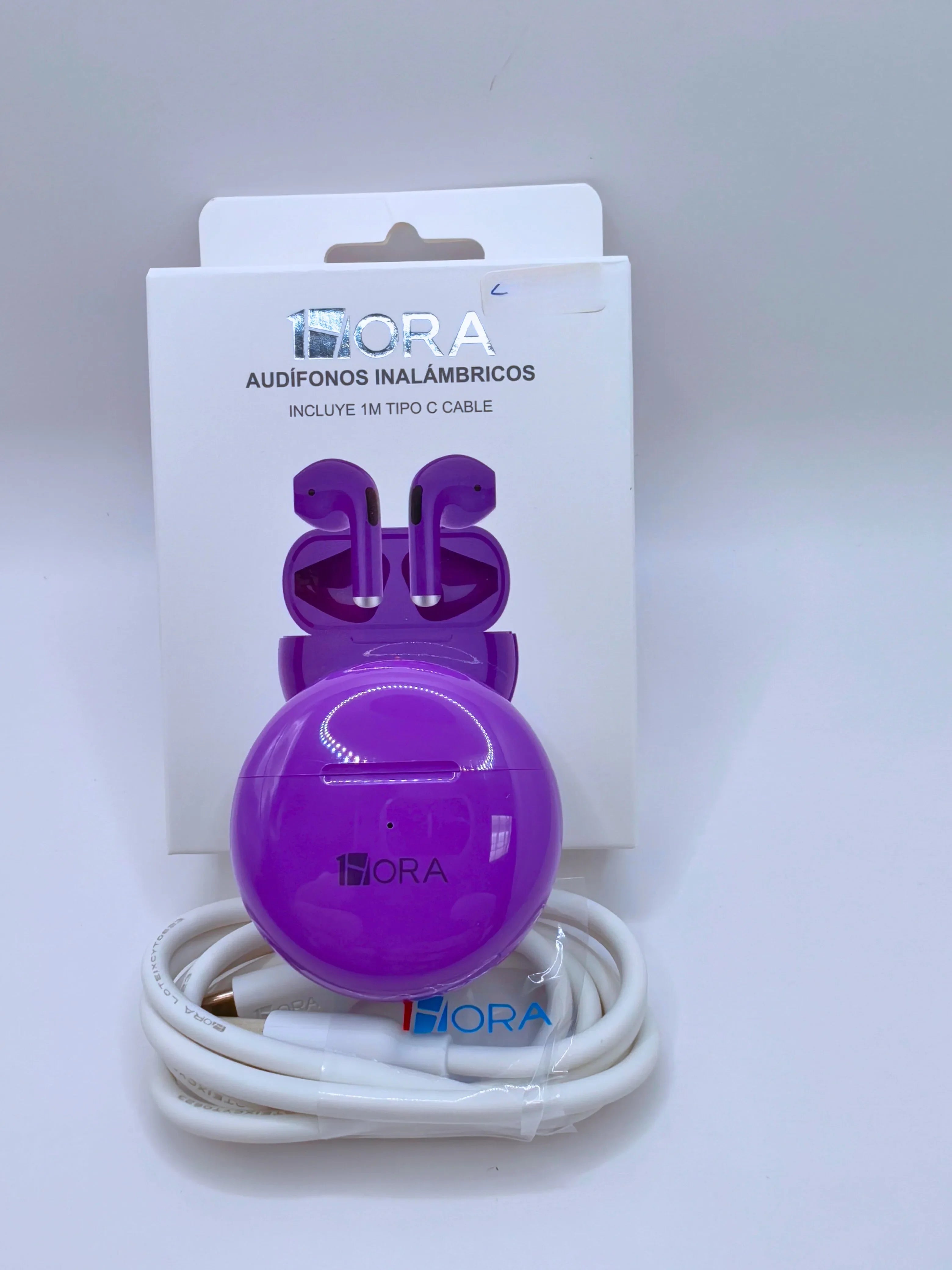 AUT119 - Portable Wireless Headphones, Various Colors, 1 Hour