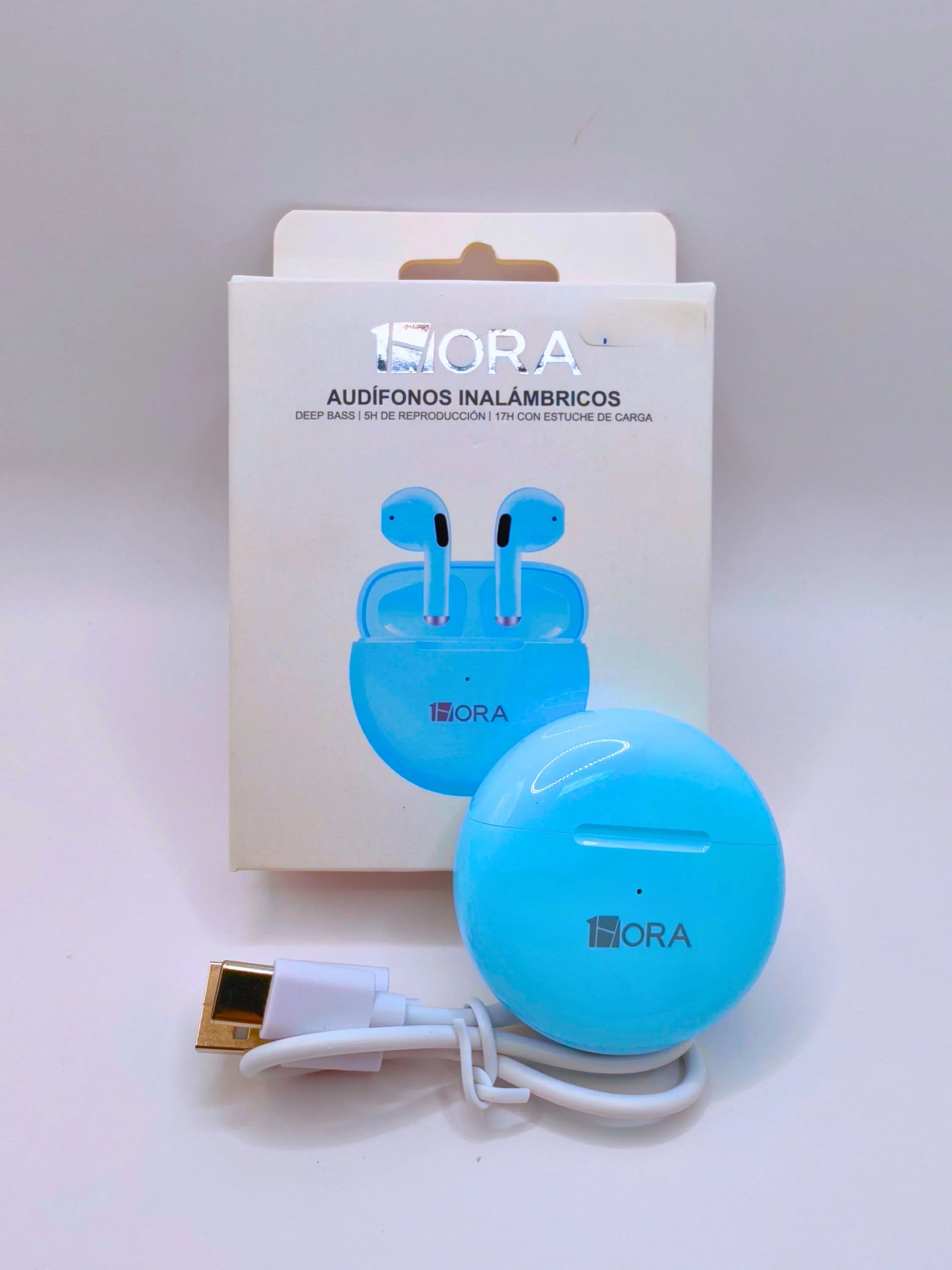 AUT119 - Portable Wireless Headphones, Various Colors, 1 Hour