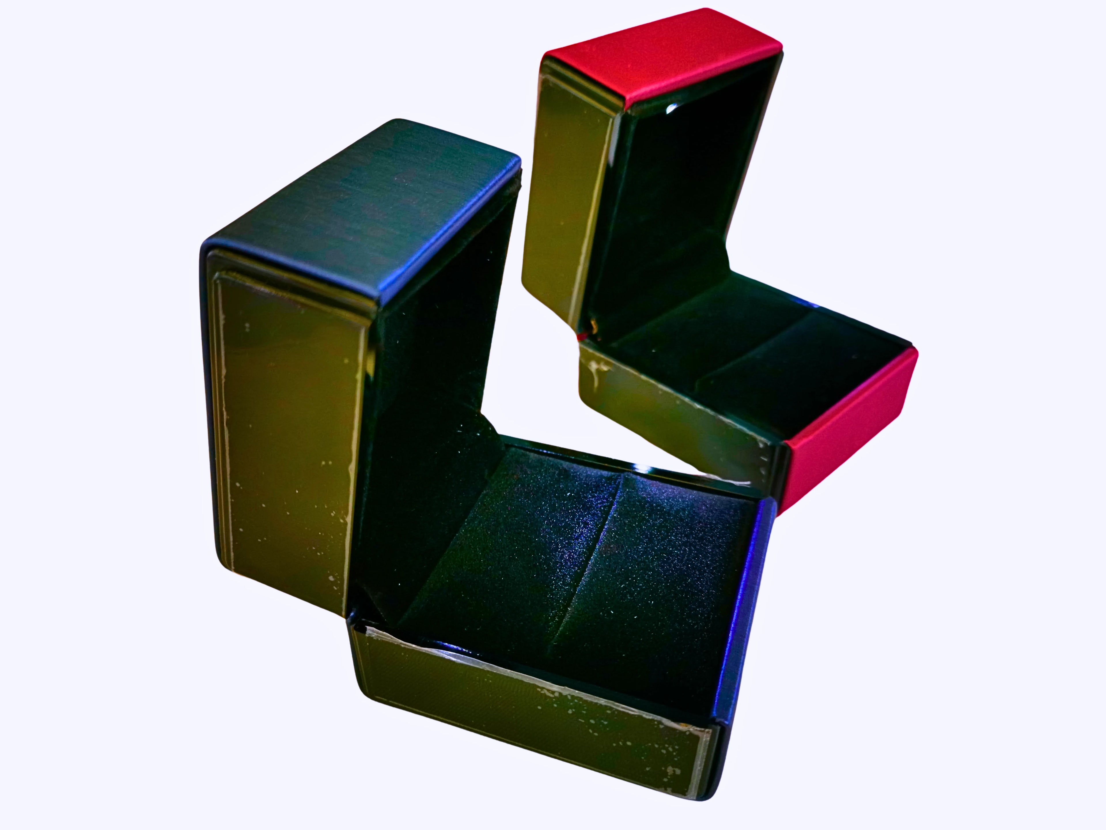 Small Jewelry Box Ring LED Light Calenbi