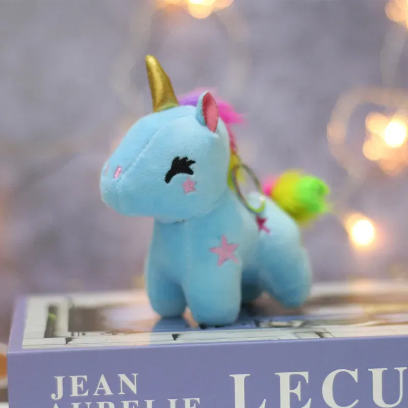 Unicorn Plush Keychain, Various Colors, Calenbi